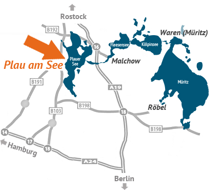 Karte-Ferienpark-Heidenholz Angelurlaub am Plauer See